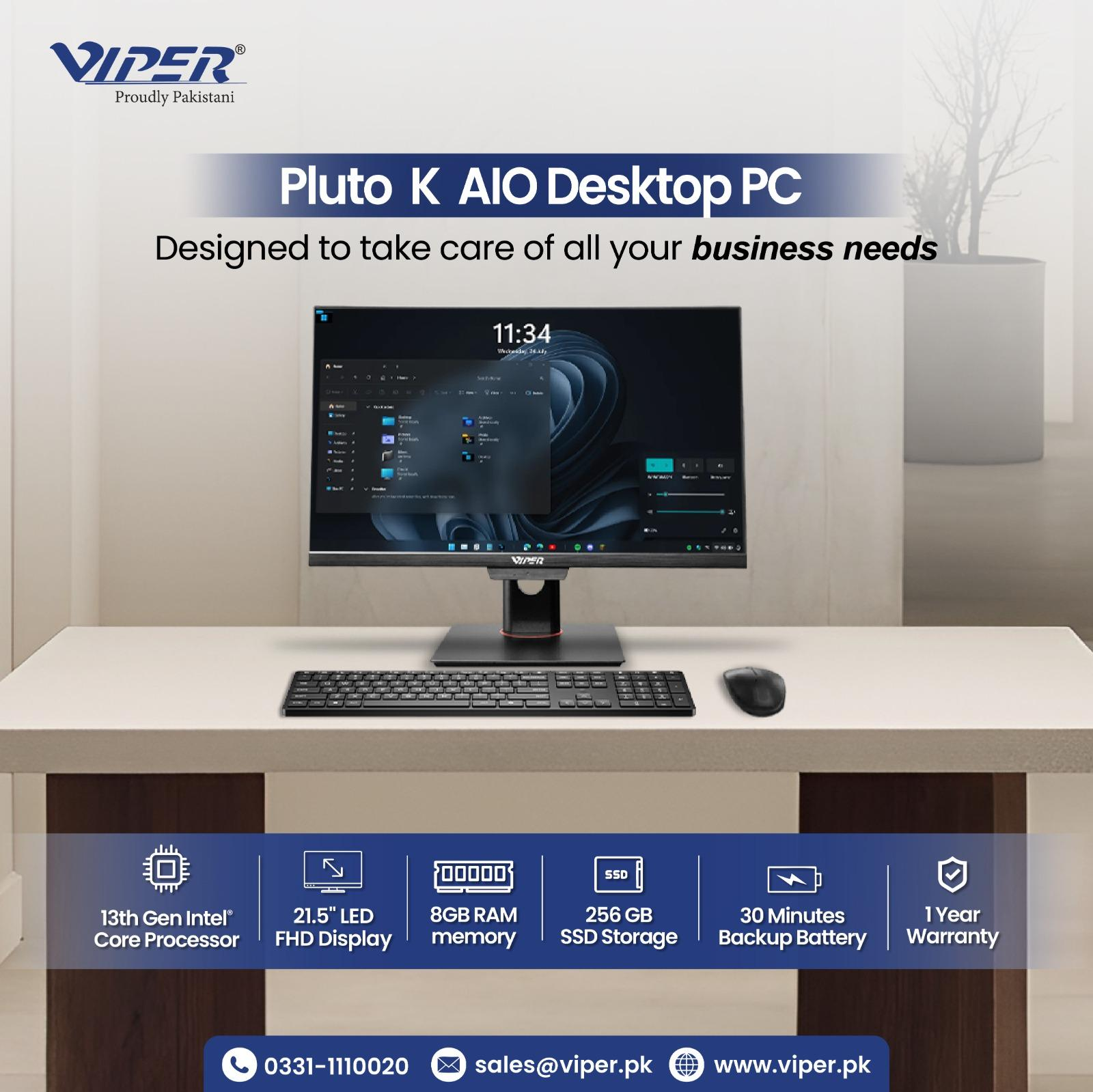Pluto Series K is the Smartest All-in-One PC for Offices and Institutions
