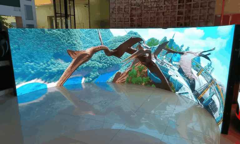 Exploring Curved LED Screens that Shape Vision